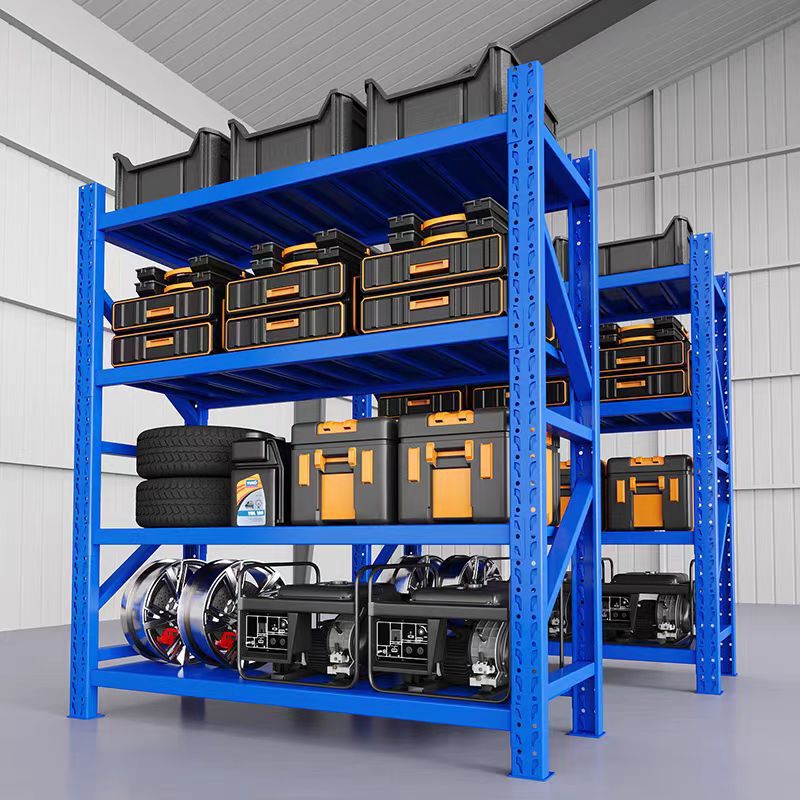 轻型仓储库房货架置物架仓库家用储藏架多层货物架重型批发