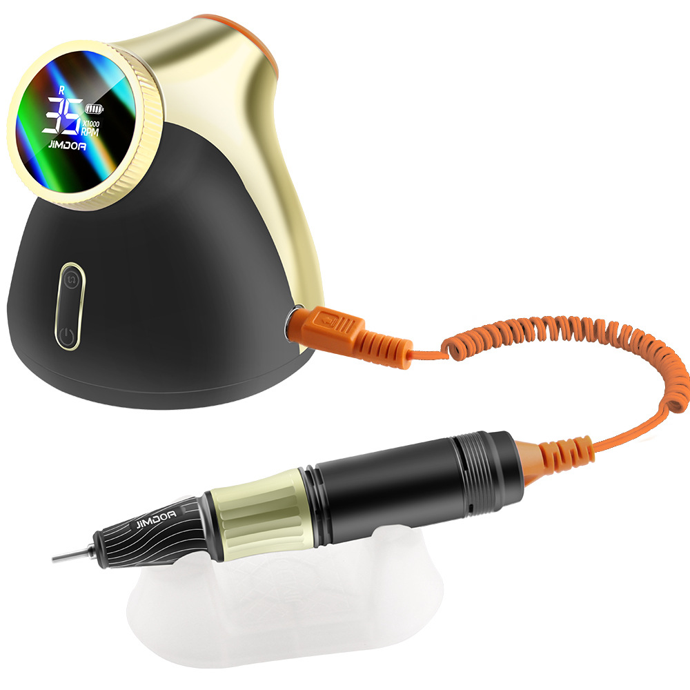 JIMDOA máquina de manicure eléctrica transfronteriza nueva máquina de manicure eléctrica inalámbrica conveniente de eliminación de capullos de piel muerta, eliminación de pegamento y pulido de manicure