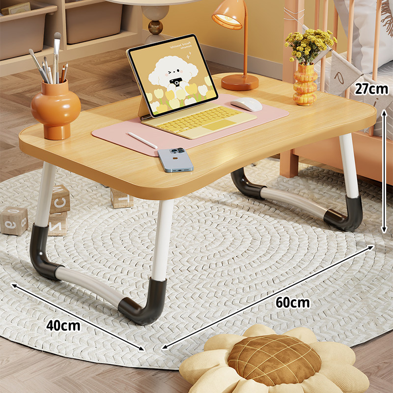 Mesa Plegable para Cama, Multifuncional, para Dormitorio y Estudiantes