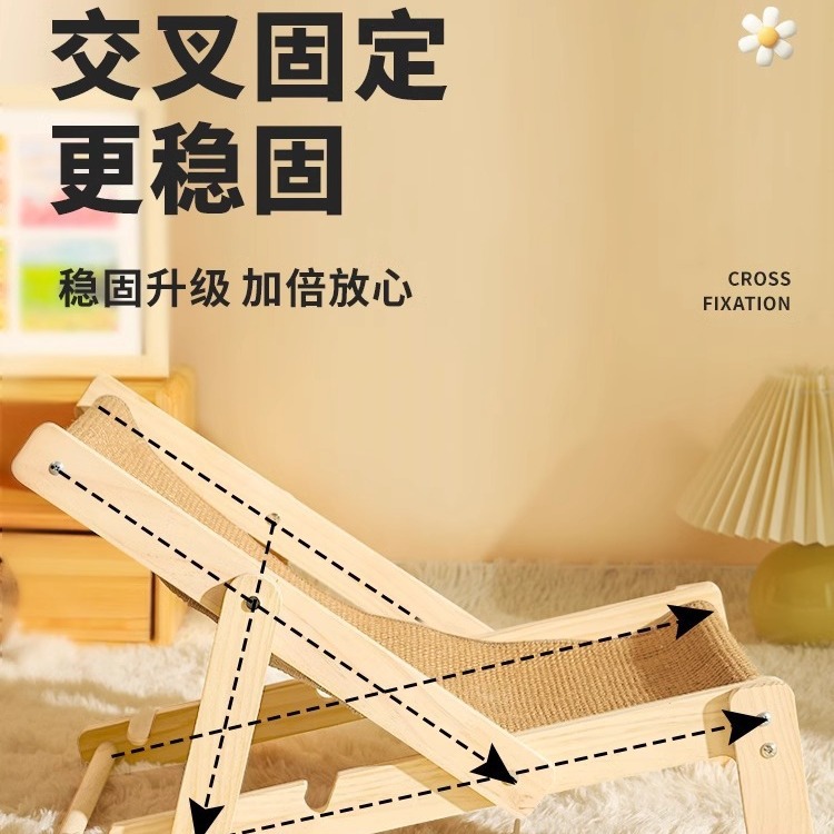 Gato nido invierno cálido gato cama gato sofá reclinable sisal gato tablero del rasguño juguete gato escalada marco gato hamaca Otoño e Invierno