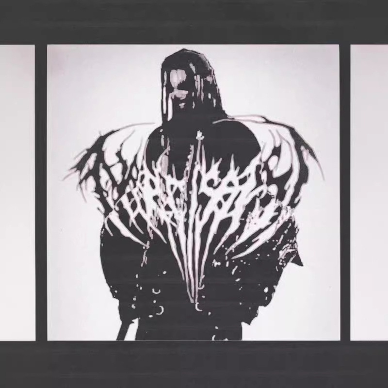 Travis Scott European and American Hip-hop Style Destroyed Men's Sleeveless T-shirt Sports Fitness Training Waistcoat Sweat Vest