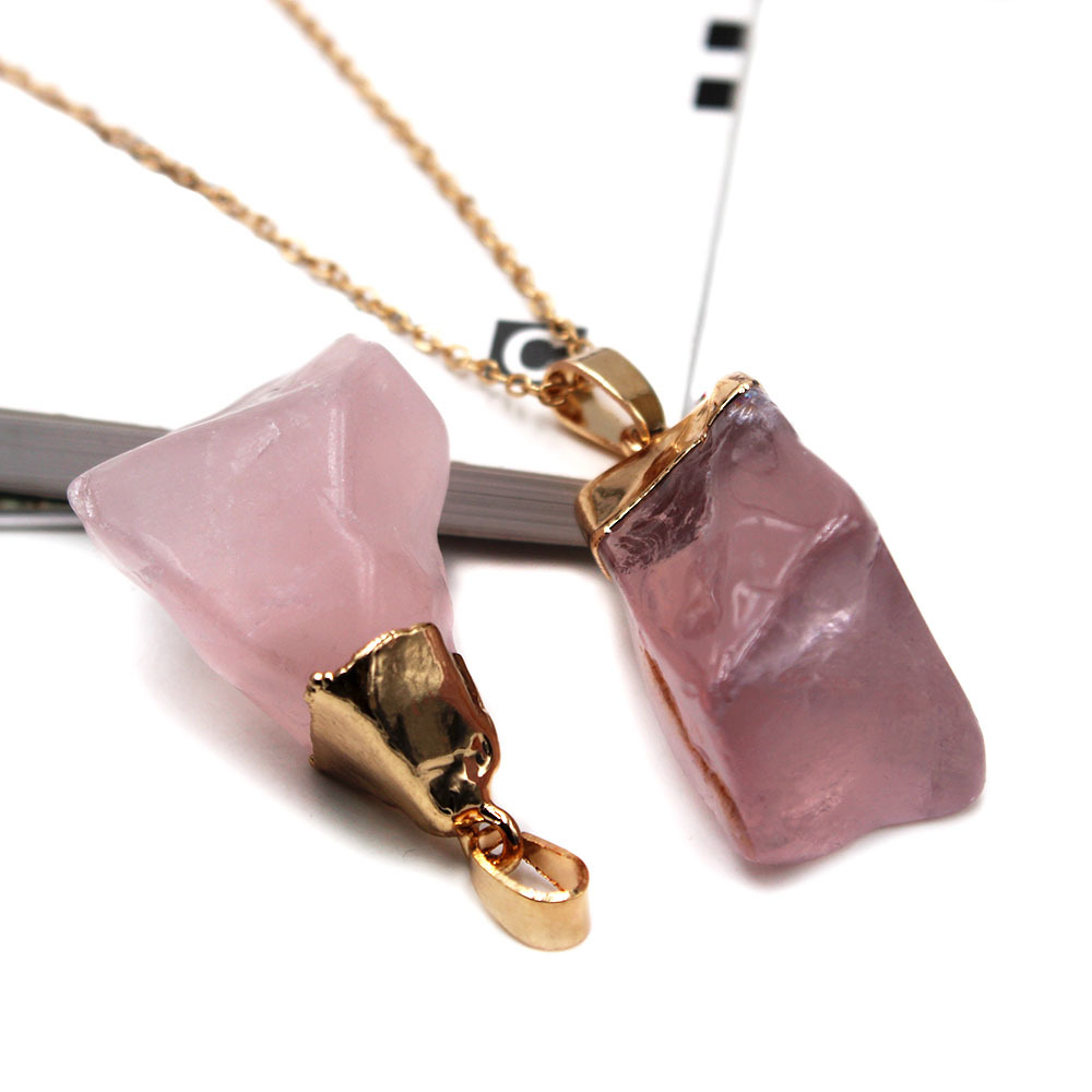 Irregular Pattern Plating, Inlay Design 1 Piece Crystal Crystal Irregular Fashion