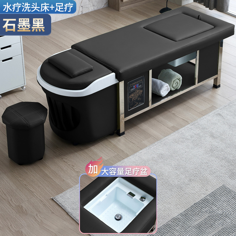 Misterioso negro - lavabo de cabello + ciclo de agua