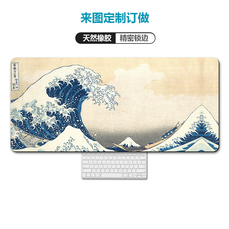 Amazon transfronteriza mapa de calor Rage bestia equipo alfombrilla de ratón de gran tamaño engrosada bloqueo escritorio de la computadora pad alfombrilla de ratón