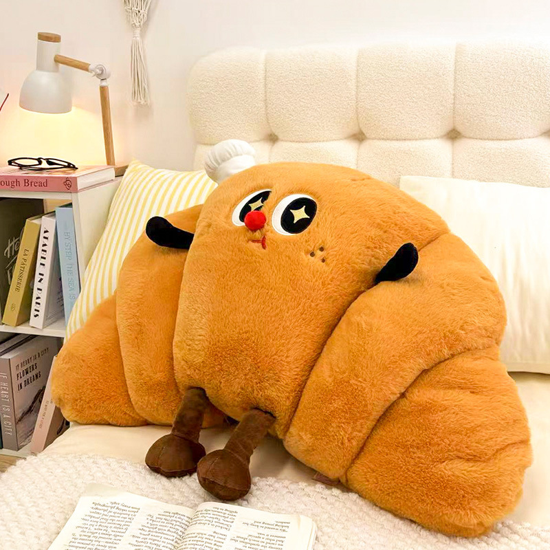 Cute Bedside Pillow, Large Backrest Artifact, Bed Waist Cushion, Lumbar Support, Special Backrest Cushion for Pregnant Women, Removable and Washable