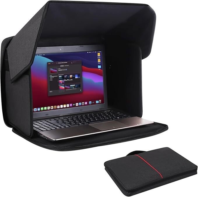 Laptop Sunshade Cover, Laptop Anti-Glare Sun Protection Privacy Screen Cover, Computer Sunshade Bag Laptop Sunshade Cover, Laptop Anti-Glare Sun Protection Privacy Screen Cover, Computer Sunshade Bag