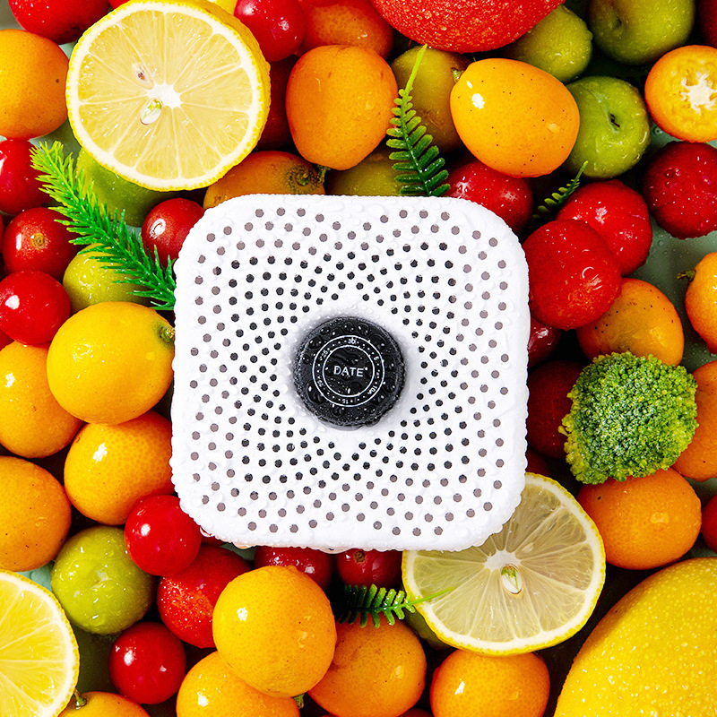 Refrigerator Odor Eliminator, Air Freshener for Deodorizing and Deodorizing, Activated Carbon-Based Deodorizer to Prevent Cross-Flavor Transfer, Fight Mold, and Leave a Fresh Scent