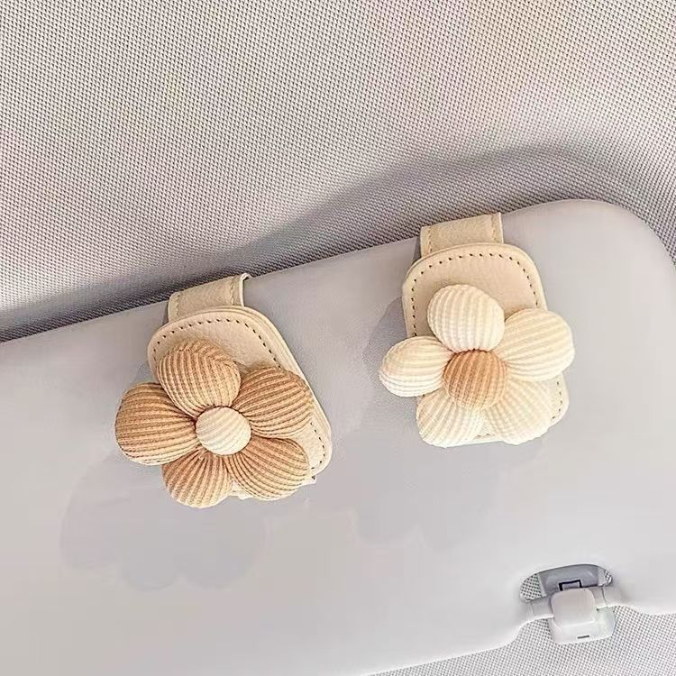 Car Glasses Clip, Car Sun Visor Storage, Car Summer Sunglasses, Multi-Functional Creative Card Holder