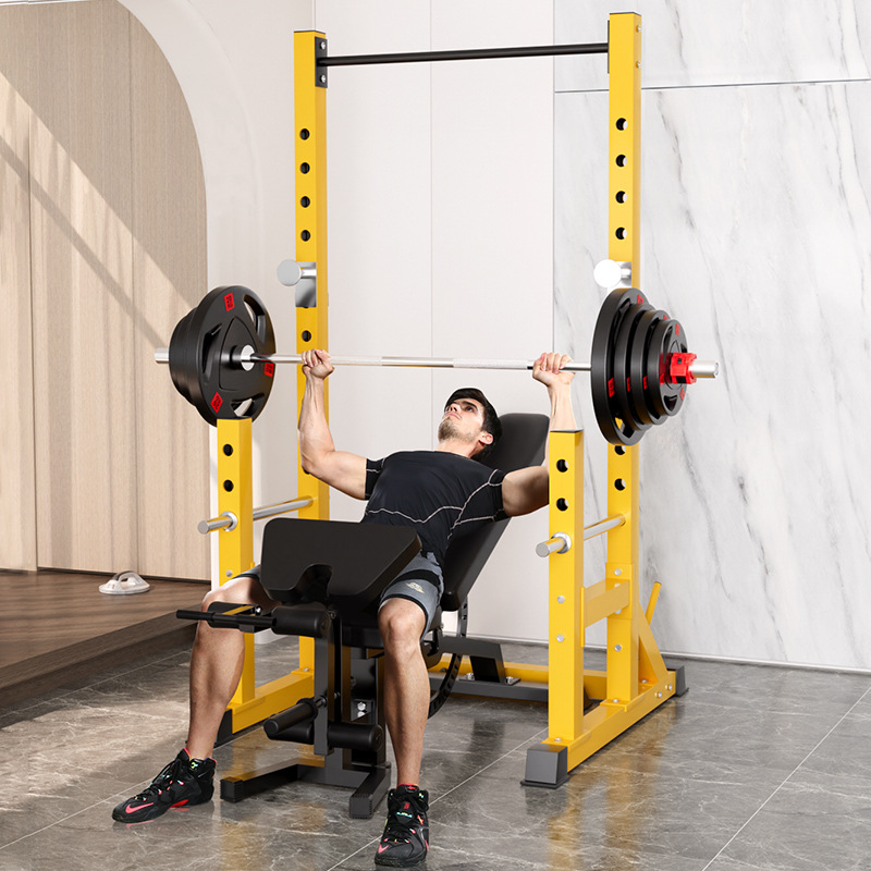 Yulong multifuncional casero medio marco en cuclillas marco tipo pórtico marco de empuje horizontal marco pull-up dispositivo de entrenamiento integral