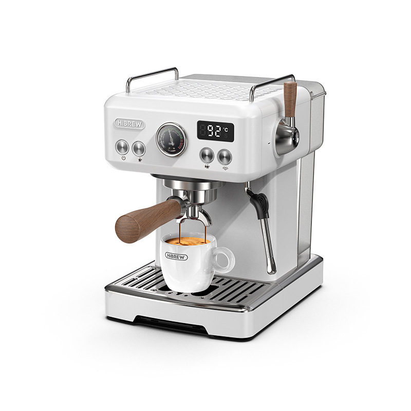 HiBREW coffee maker household small full semi-automatic Italian American light commercial office milk foam one