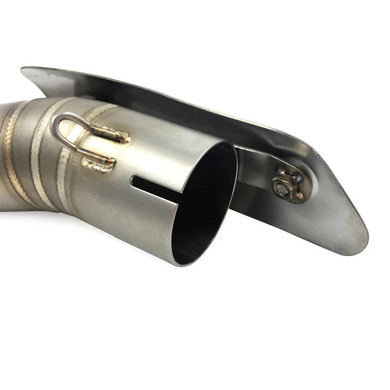 Suitable for Suzuki Gsxr1000 2012-2019 Motorcycle Modified Exhaust Pipe Stainless Steel Middle Section Transfer Exhaust