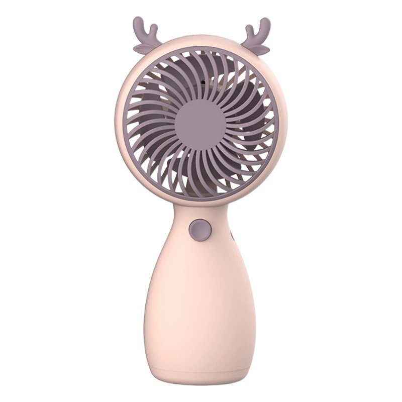 Ручной мини-вентилятор USB мультфильм ремешок портативный карманный наружная зарядка общежитие Настольный вентилятор оптом