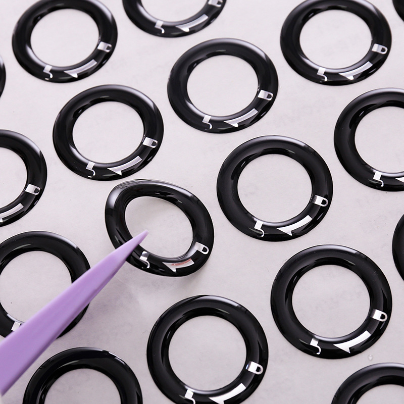 PVC水晶滴胶汽车标签滴胶各种logo标贴免费设计包邮跨境热卖标牌