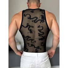 T 93459 Men's Lace Sport Tank �ٽz�\�ӱ��� �羳�������R