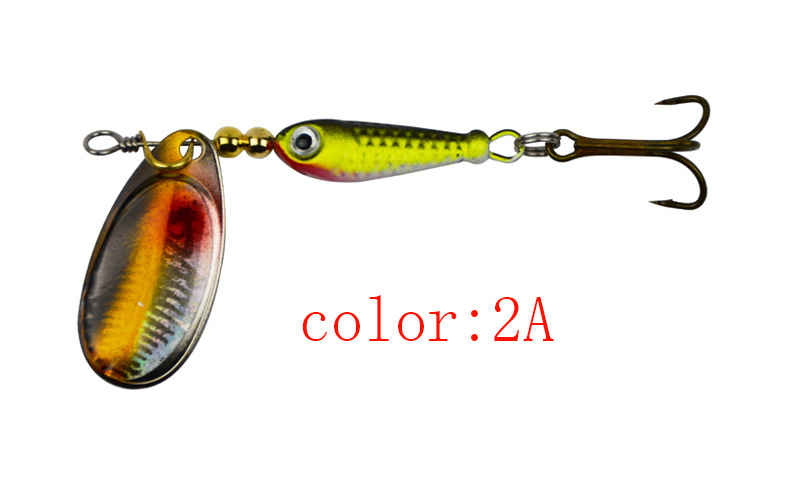 Metal Vibrax Fishing Lures 3g Spinner Baits Fresh Water Bass Swimbait Tackle Gear