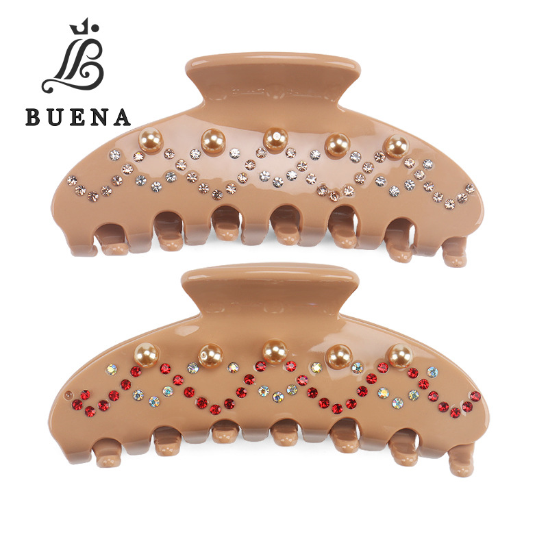 Retro fashionable wavy hairgrip