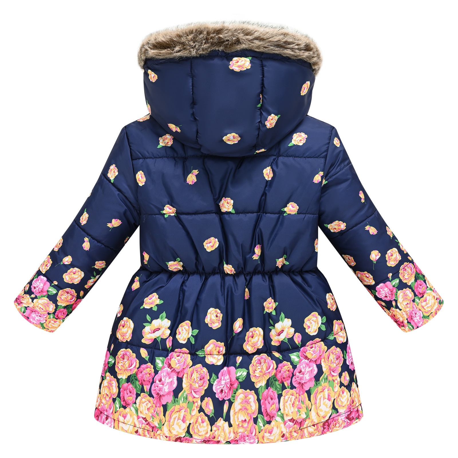 Casual Flower Polyester Girls Outerwear display picture 1