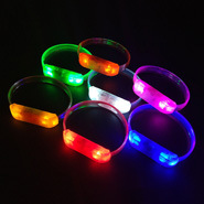 LED发光西班牙国旗手环 2022年世界杯手环硅胶个性发光手环