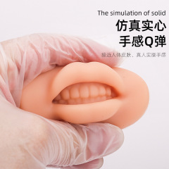 Tattoo Lip Module, European-Style Lip Practice Kit, Plump Lip Design Template, 5D Realistic 3D Silicone Solid Lip Block
