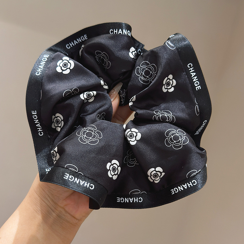 Резинка для волос 460 Camellia, черная