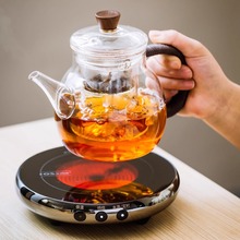 超薄电陶炉煮茶玻璃烧水壶茶具多功能小型围炉煮茶器电茶炉电磁炉
