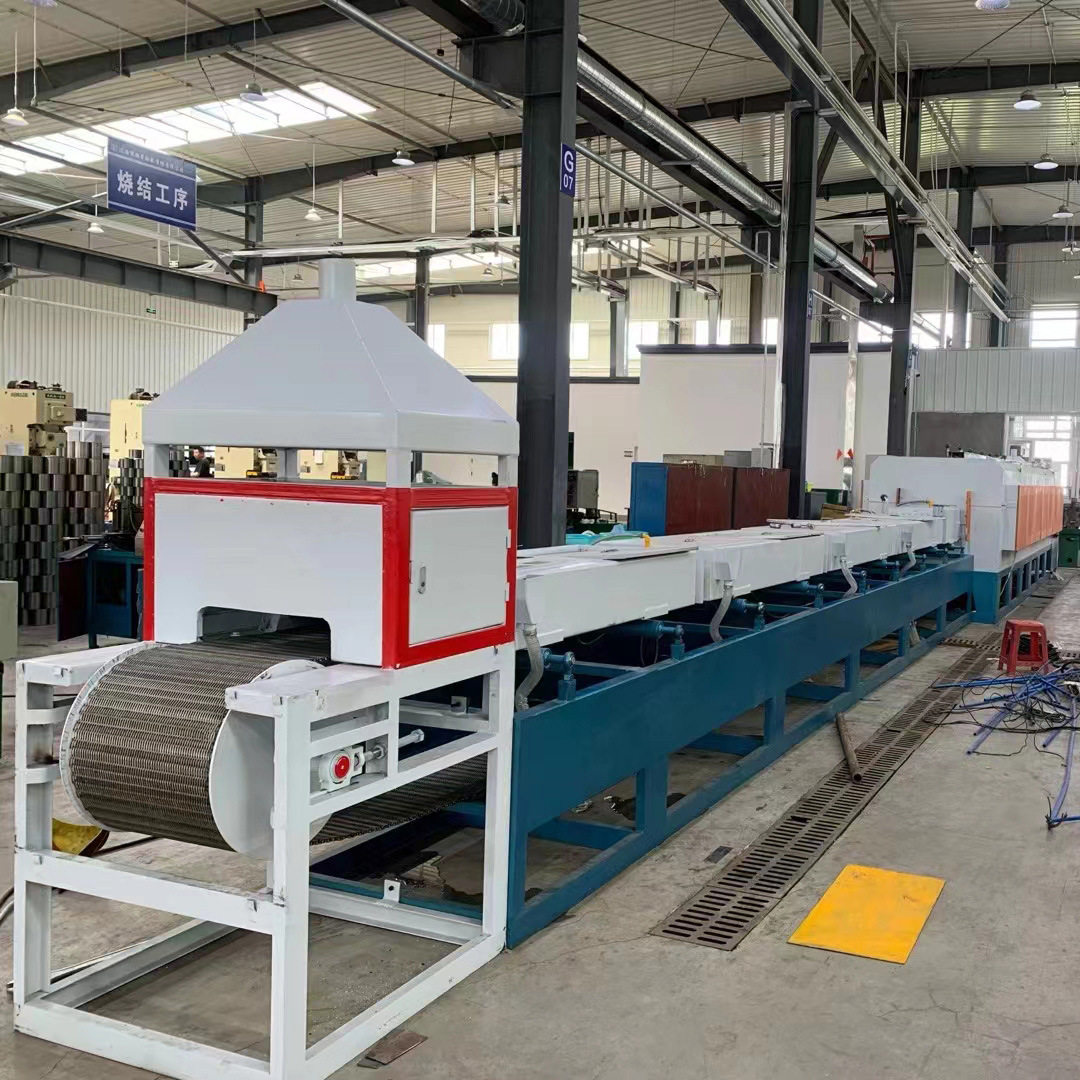 厂家制造粉末冶金烧结炉 不锈钢光亮退火炉 网带式铜粉烧结炉