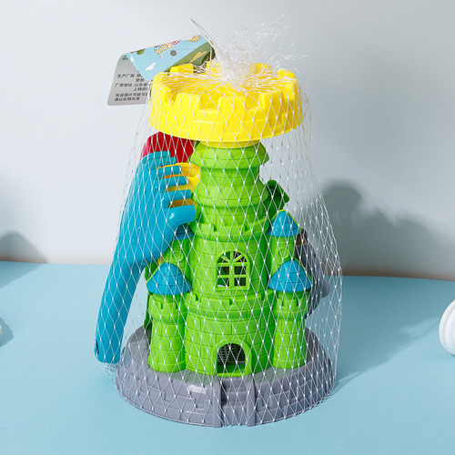 Children's beach toy set baby indoor seaside digging sand playing sand digging soil tool shovel bucket sand pool water bottle 