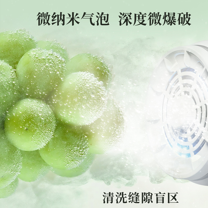 跨境无线果蔬清洗净化器食材清洗机家园水果除菌除农残自动洗菜机|undefined
