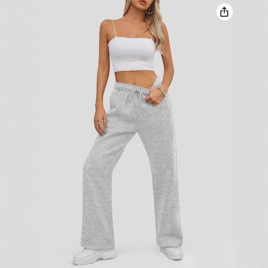 Women's Sports Sweatpants Pants 2025 Autumn Loose Wide Leg Sweatpants Fleece Grab Straight-Leg Sweatpants Women's Sports Sweatpants Pants 2025 Autumn Loose Wide Leg Sweatpants Fleece Grab Straight-Leg Sweatpants