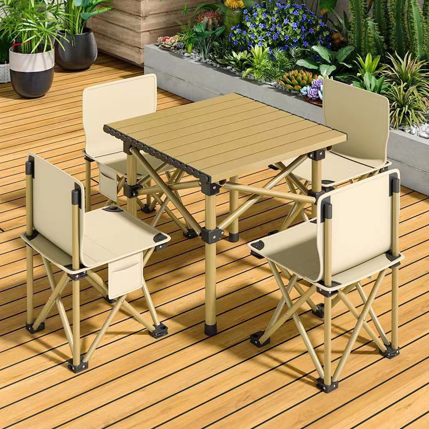 작은사각형 테이블 5종세트(베이지)