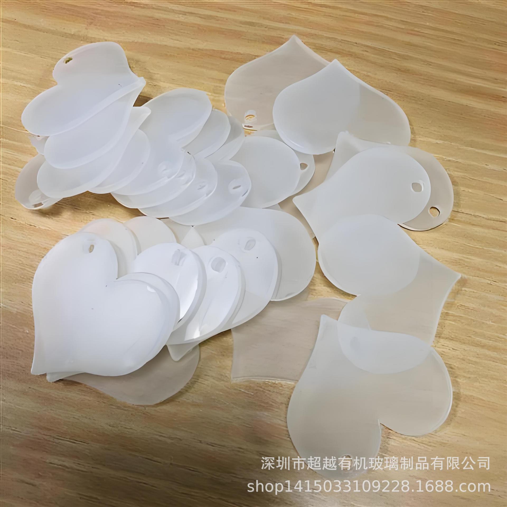 批发高透明亚克力板激光雕刻加工个性化图案切割U型折弯展示架