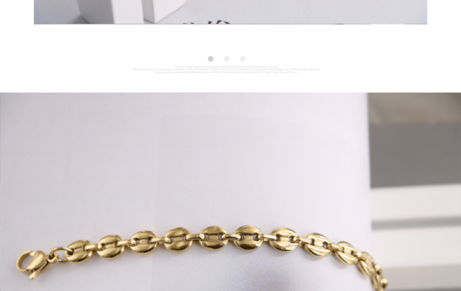 Wholesale Simple Style Solid Color Titanium Steel 18k Gold Plated Bracelets display picture 2