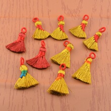 端午节金丝线小扫把迷你小扫帚挂件手链钥匙扣挂件半成品饰品配件