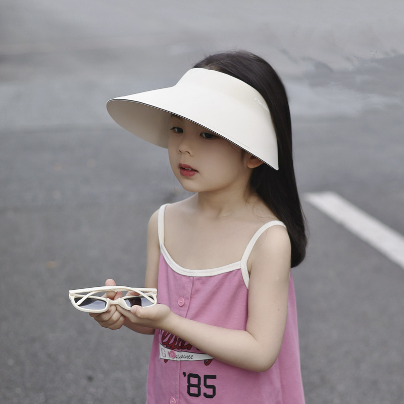 Sombrero de protección solar para niños Sombrero grande al aire libre para niñas Sombrero para el sol de verano Sombrero para el sol de verano para niñas