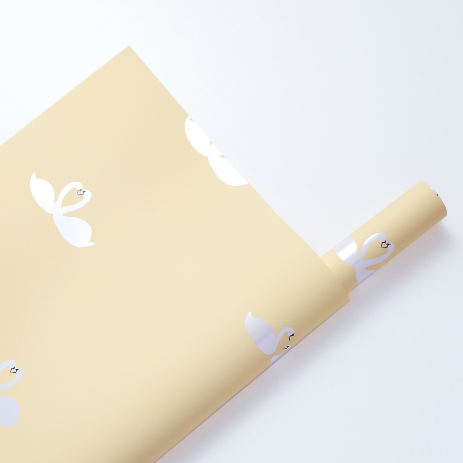 Li Zhi Ran día de San Valentín cisne danza papel de embalaje de flores florista impermeable ramo de flores papel de embalaje