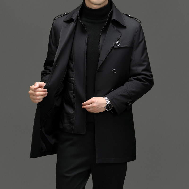 Liner, demi-season trench coat, jacket for leisure