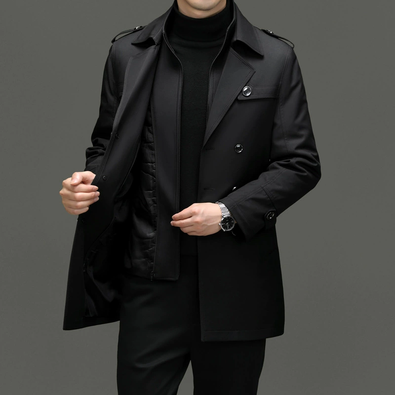 Liner, demi-season trench coat, jacket for leisure