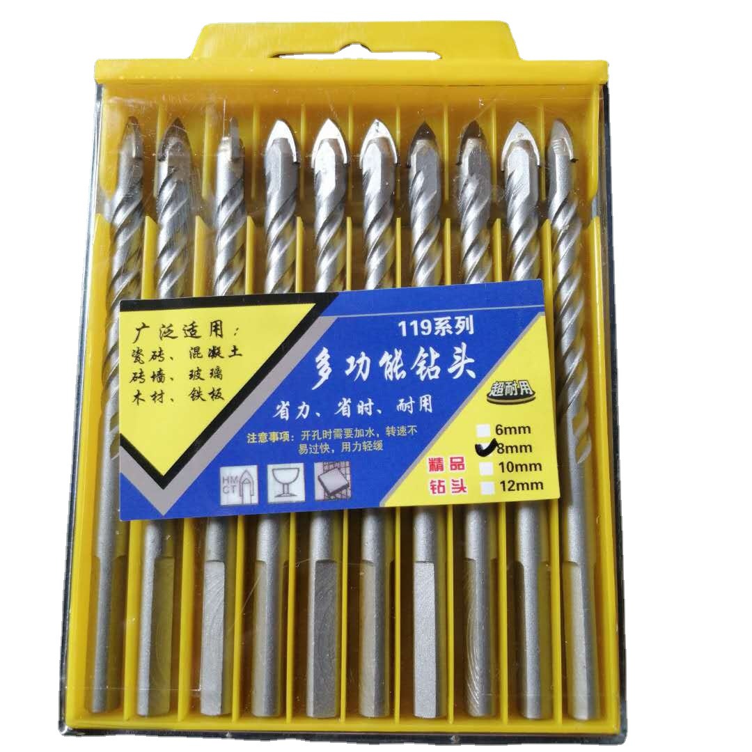 Factory direct supply spot ceramic drill tile concrete drill bit Wall multi-function drill hole opener wholesale
