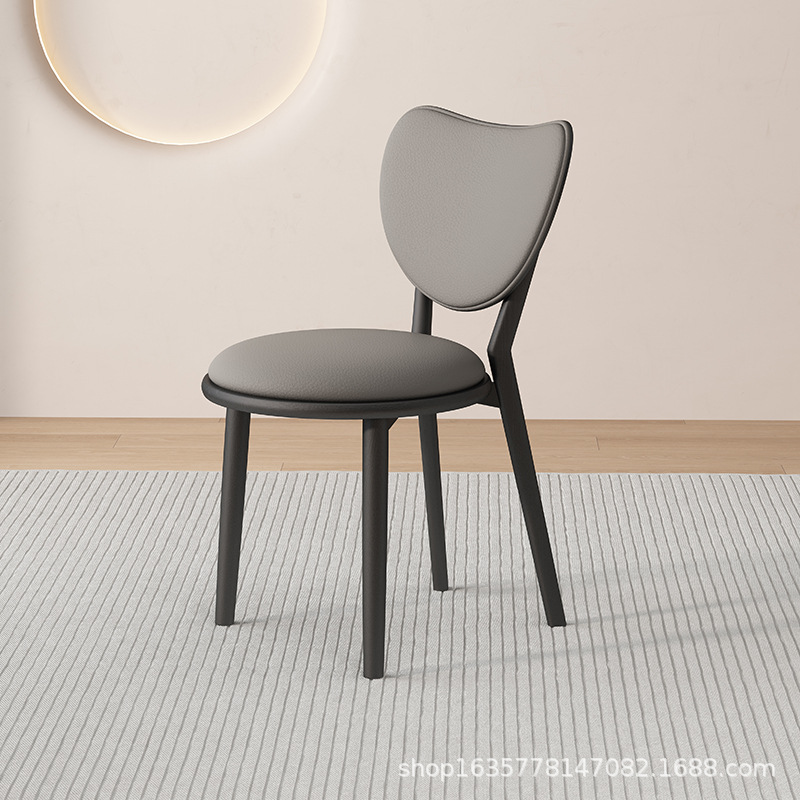 Sillas de comedor de madera sólida, sillas de comedor caseras, restaurantes retro, hoteles, sillas simples, sillas de comedor casuales, sillas de amor