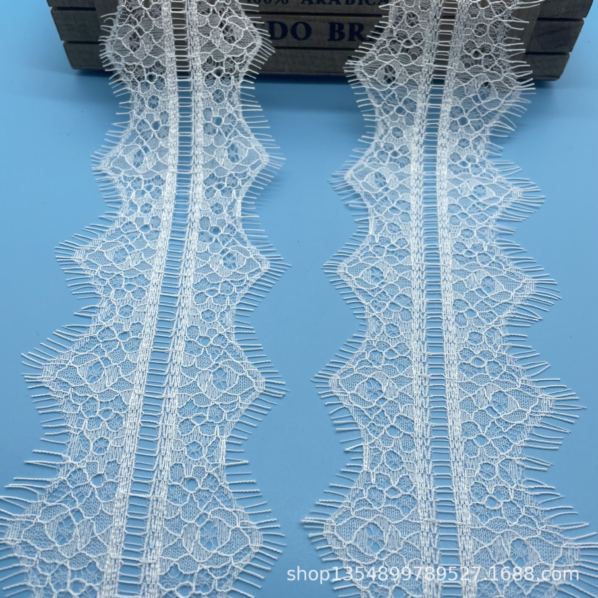 厂家现货批发7.5cm经典款眼睫毛蕾丝花边各种时装花边优惠