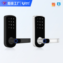 外贸欧美单舌智能锁TTLOCK手机APP指纹锁涂鸦wifi指纹锁厂家