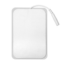 厂家直销理疗电极片电疗仪贴片自粘无纺布电极贴片带线插针式粘片