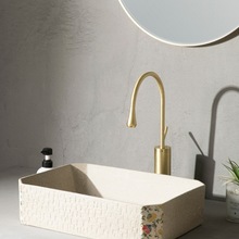 艺术中式台上盆户外洗手盆家用陶瓷阳台卫生间洗手台侘寂风洗jω