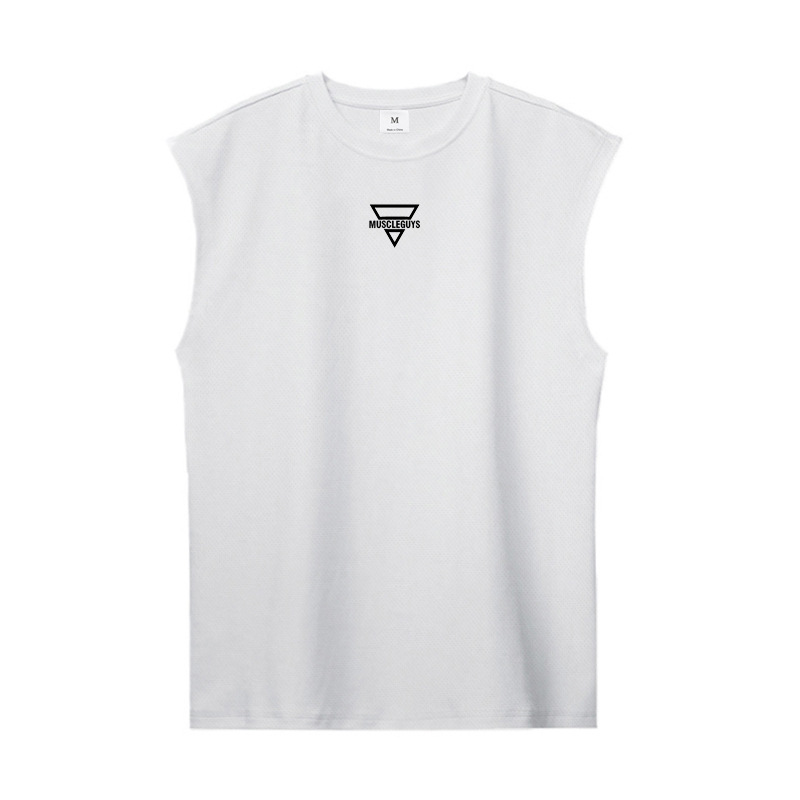 Chaleco de fitness deportivo americano de secado rápido transpirable baloncesto entrenamiento sin mangas chaleco culturismo entrenamiento muscular ropa de entrenamiento