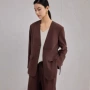 宽松气质知性休闲女西装