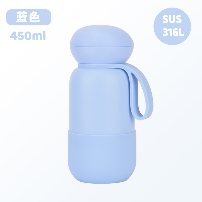 2025新款跨境316L不锈钢运动水瓶便携手提水杯多色户外便携保温杯|undefined
