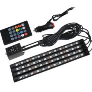 Car atmosphere light, dragging four -legged bottom lamp car inner atmosphere lights indoor light LED decorative light colorful atmosphere light 5