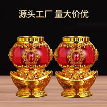 大财烛家用无烟无味水晶蜡烛礼佛过年供灯喜庆厂家直销E1828祈福