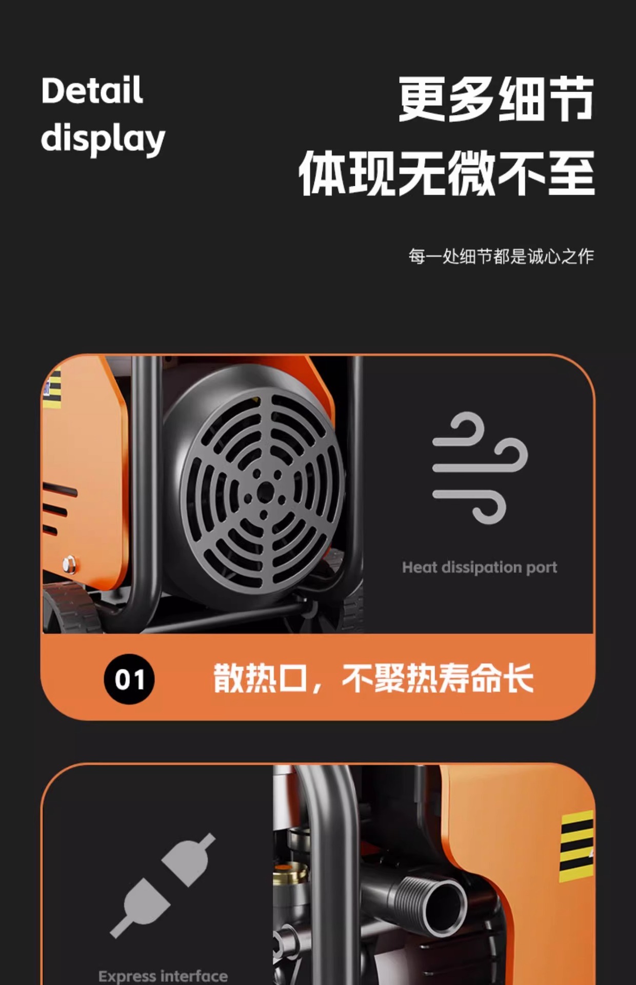 Cross-Border Source Factory Golden Bull High-Pressure Car Washer, Powerful Water Gun for Cars, Strong Cleaning for Floors, Car Washing, and Garden Use