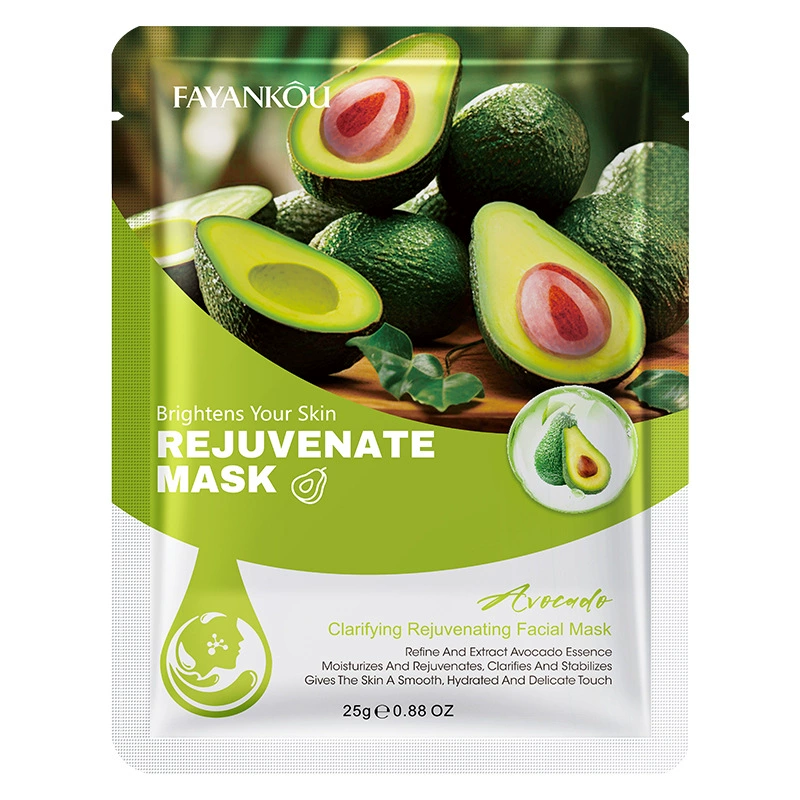 Маска для лица FAYANKOU Rose & Fruit Sheet Masks, 25 г, одноразовый пакет, увлажнение